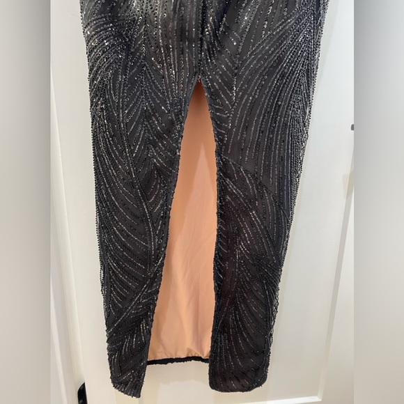 Walter Mendez Corset Beaded Gown - Picture 6 of 14